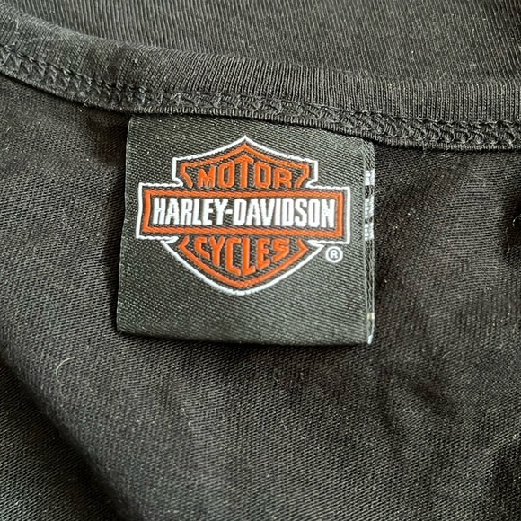 harley davidson printed tank top - Picture 5 of 6